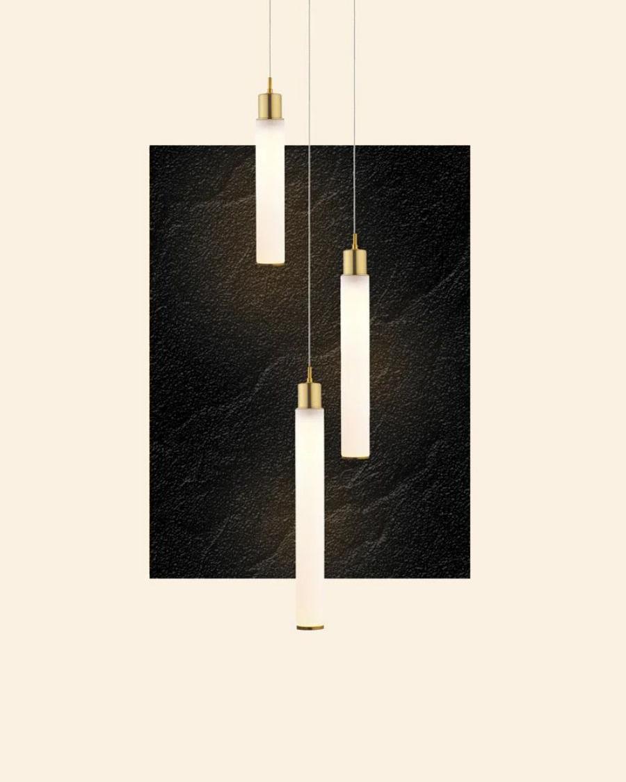 Candle Small Round Chandelier-Chandelier-Briglighting