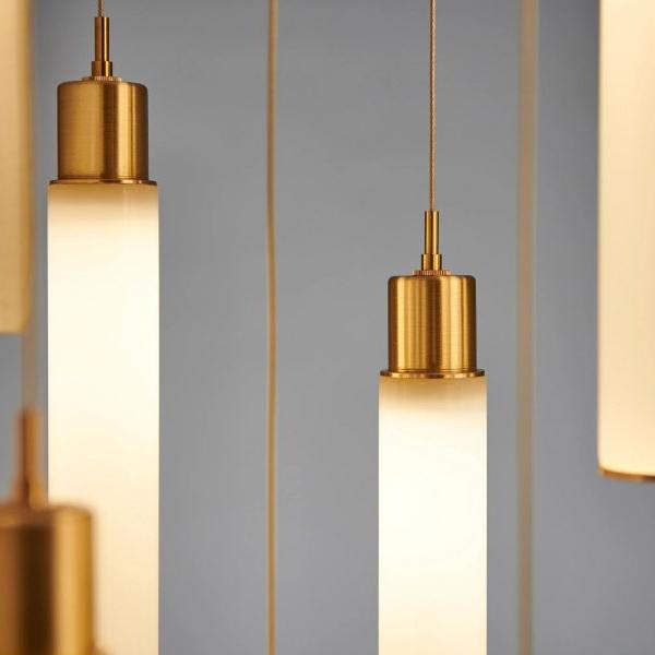 Candle Small Round Chandelier-Chandelier-Briglighting