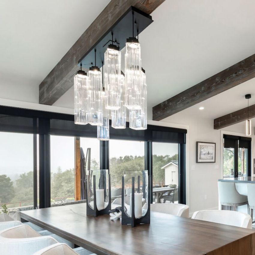 Dante Linear Pendant Chandelier-chandeliers for dining room,chandeliers for stairways,chandeliers for foyer,chandeliers for bedrooms,chandeliers for kitchen,chandeliers for living room-Briglighting