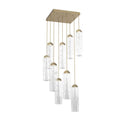 Dante Square Chandelier-Chandelier-Briglighting