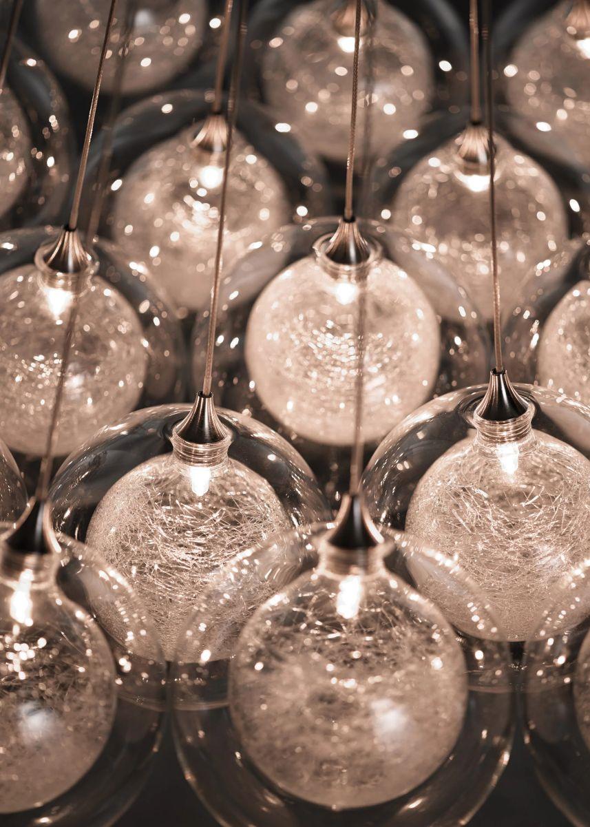 Drizzle Round Chandelier-Chandelier-Briglighting