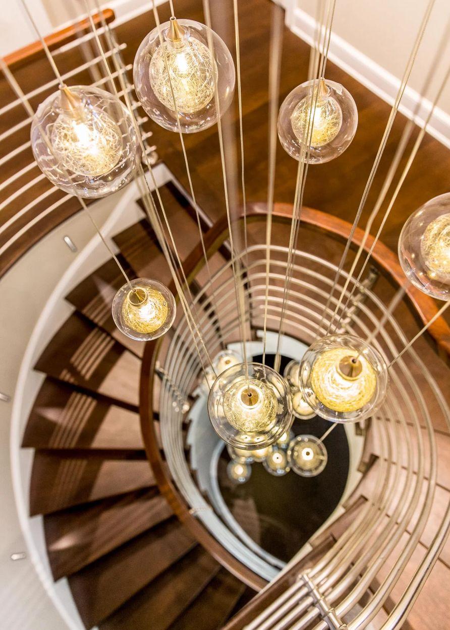 Drizzle Round Chandelier-Chandelier-Briglighting