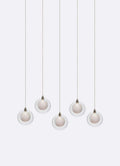 Drizzle 5-Light Chandelier-Chandelier-Briglighting