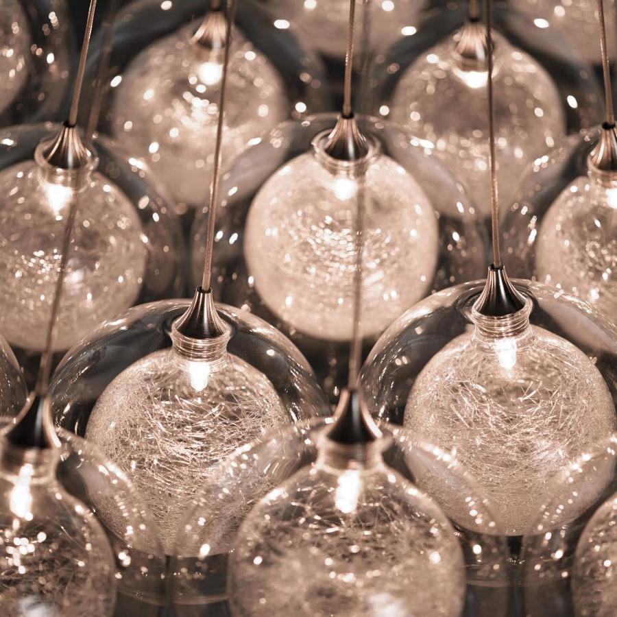 Drizzle Cluster Chandelier-Chandelier-Briglighting