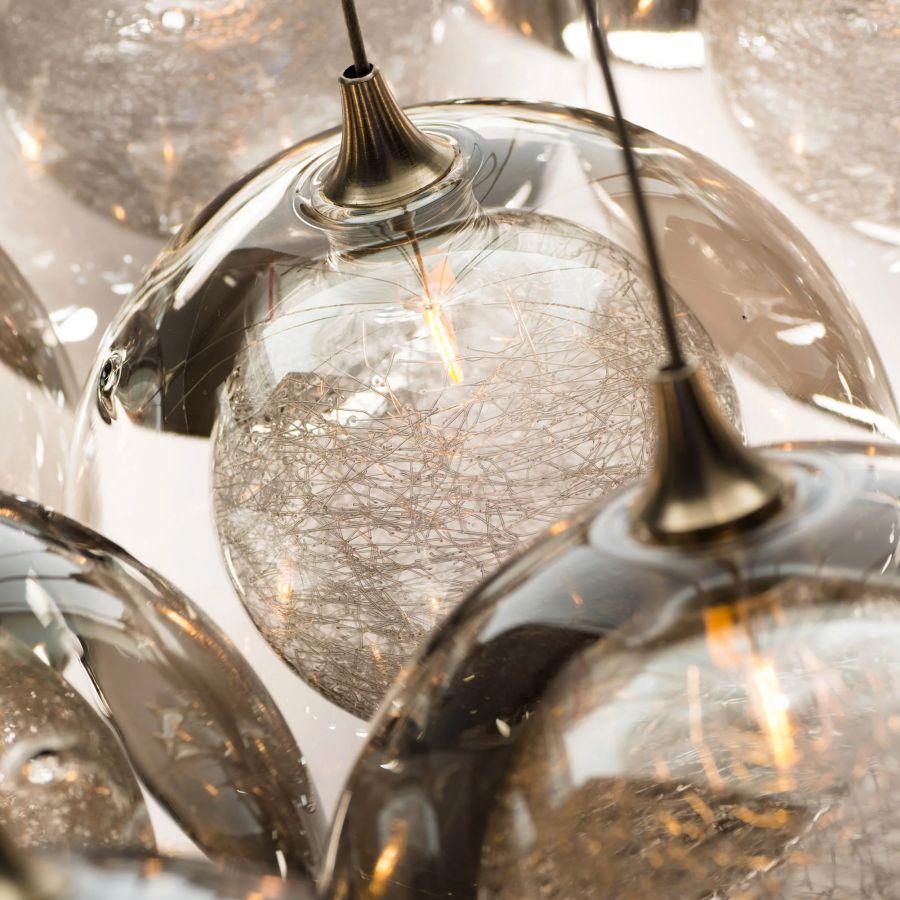 Drizzle Cluster Chandelier-Chandelier-Briglighting