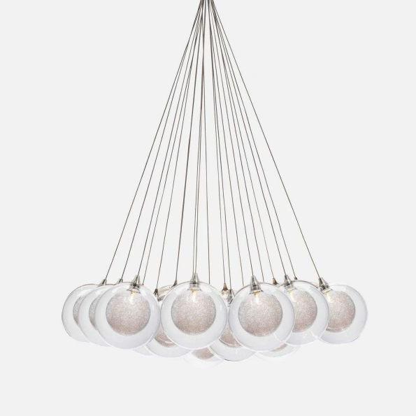 Drizzle Cluster Chandelier-Chandelier-Briglighting