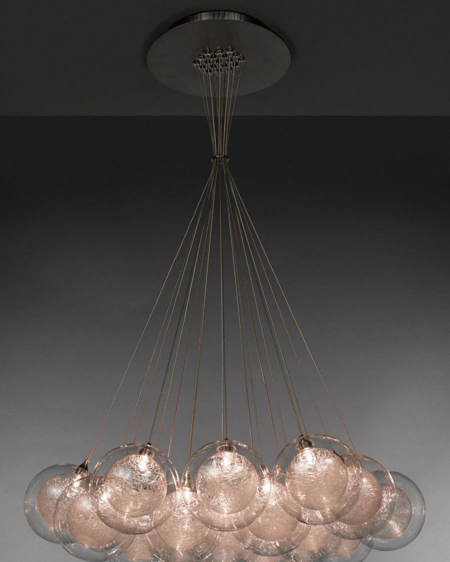 Drizzle Cluster Chandelier-Chandelier-Briglighting