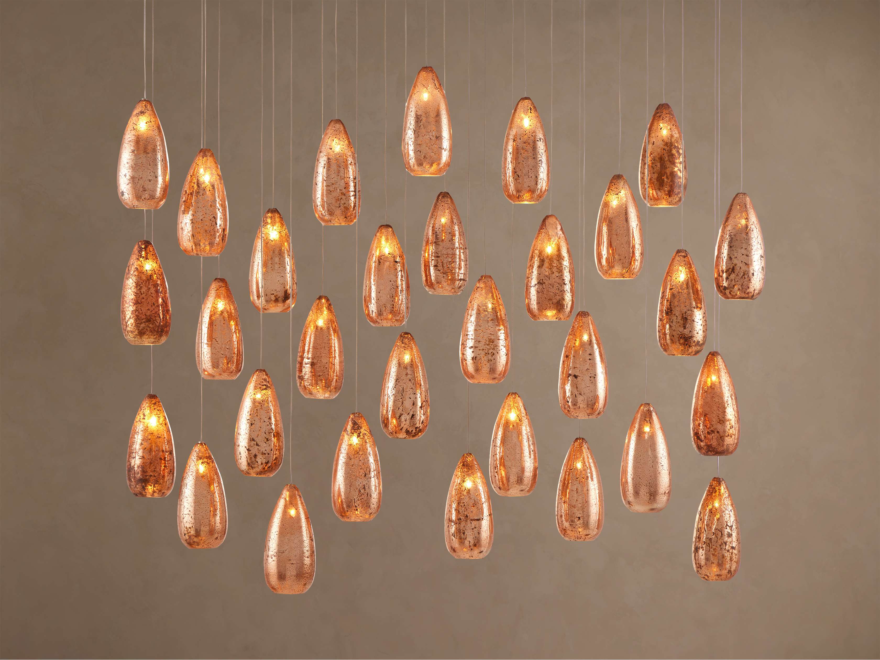 Edda Linear Chandelier-Chandelier-Briglighting