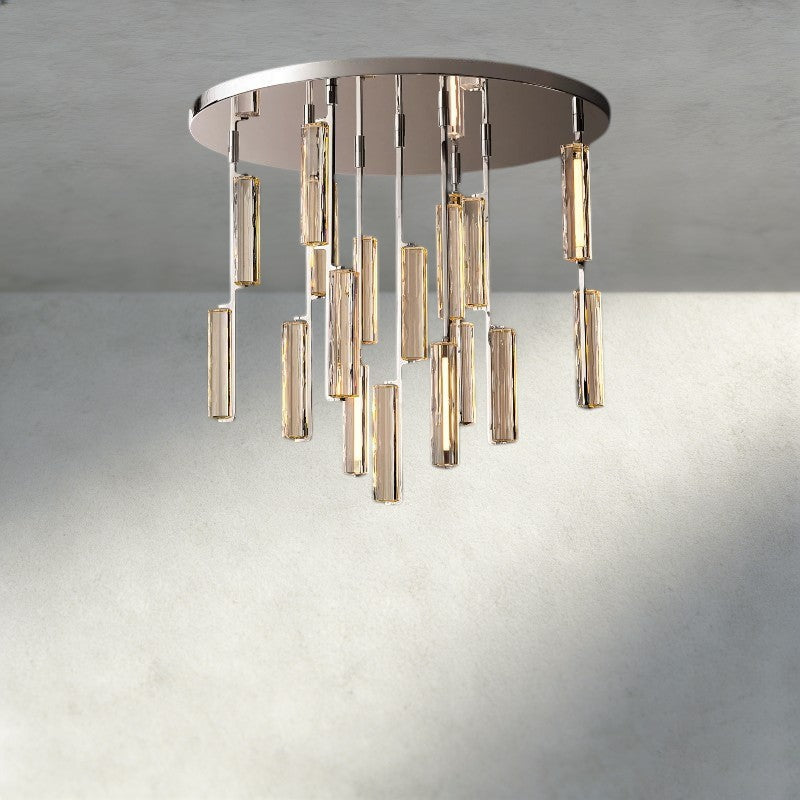 Audubon Crystal Round Chandelier 24", 40", 56"-Briglighting