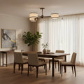 Daphne Fabric Flush Mount