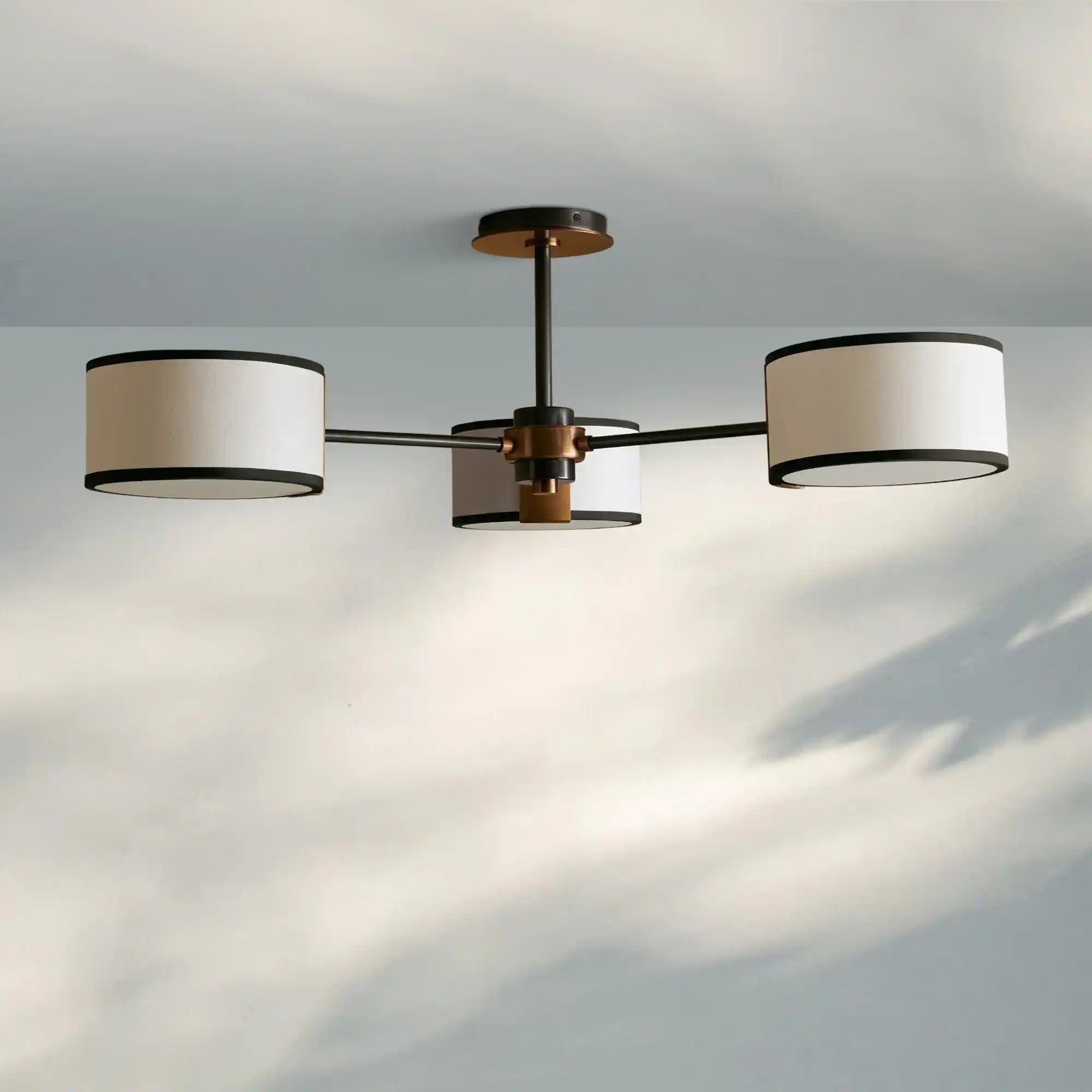 Daphne Fabric Flush Mount