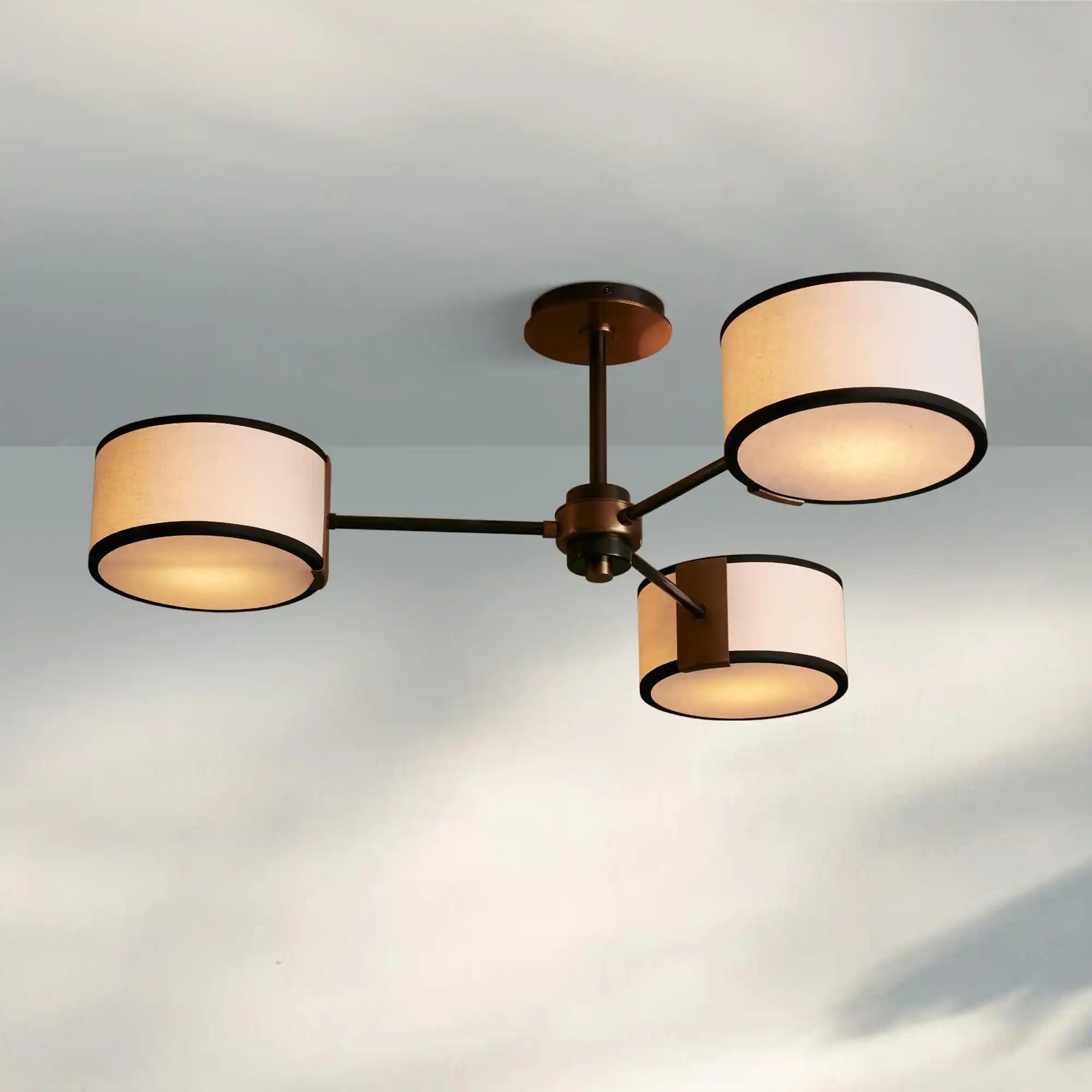Daphne Fabric Flush Mount