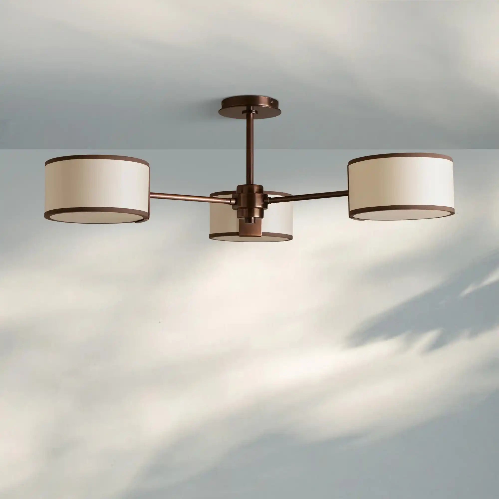 Daphne Fabric Flush Mount