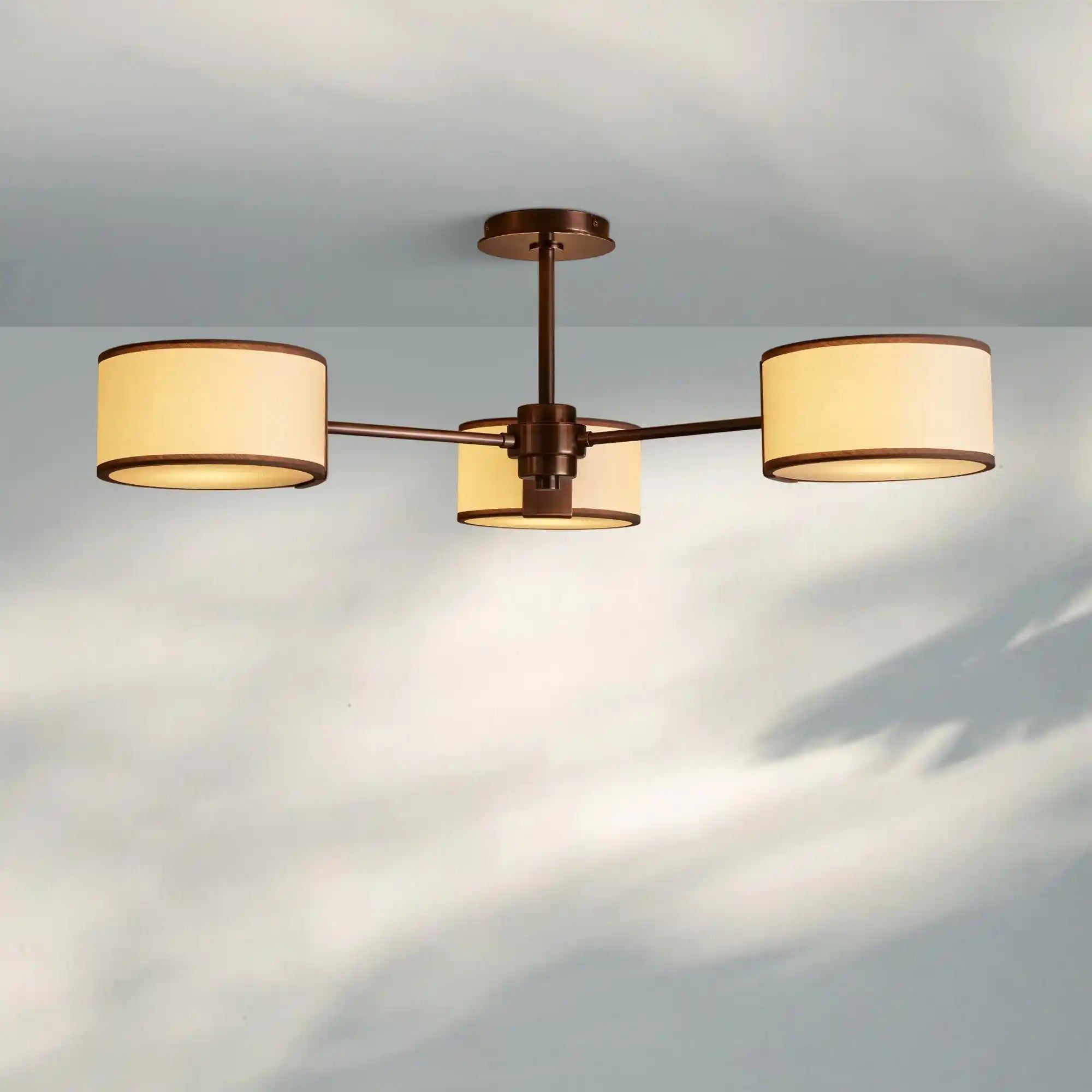 Daphne Fabric Flush Mount