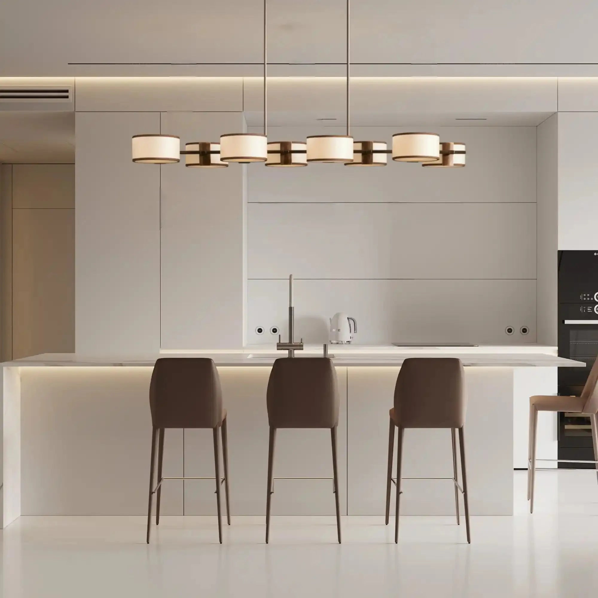Daphne Linear Chandelier 62" 72"