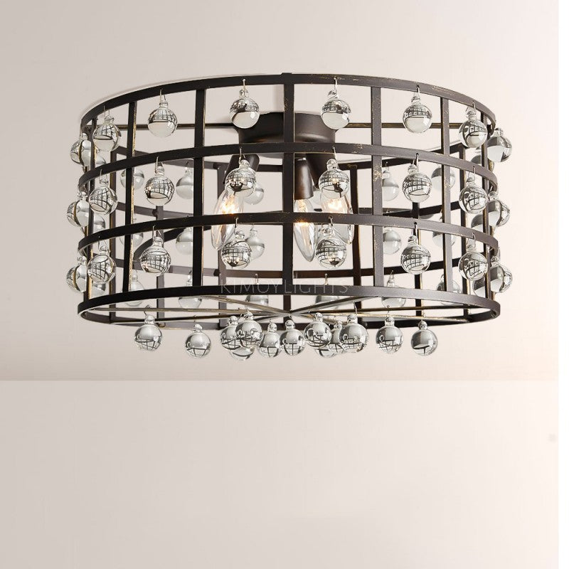 La Cage Flushmount