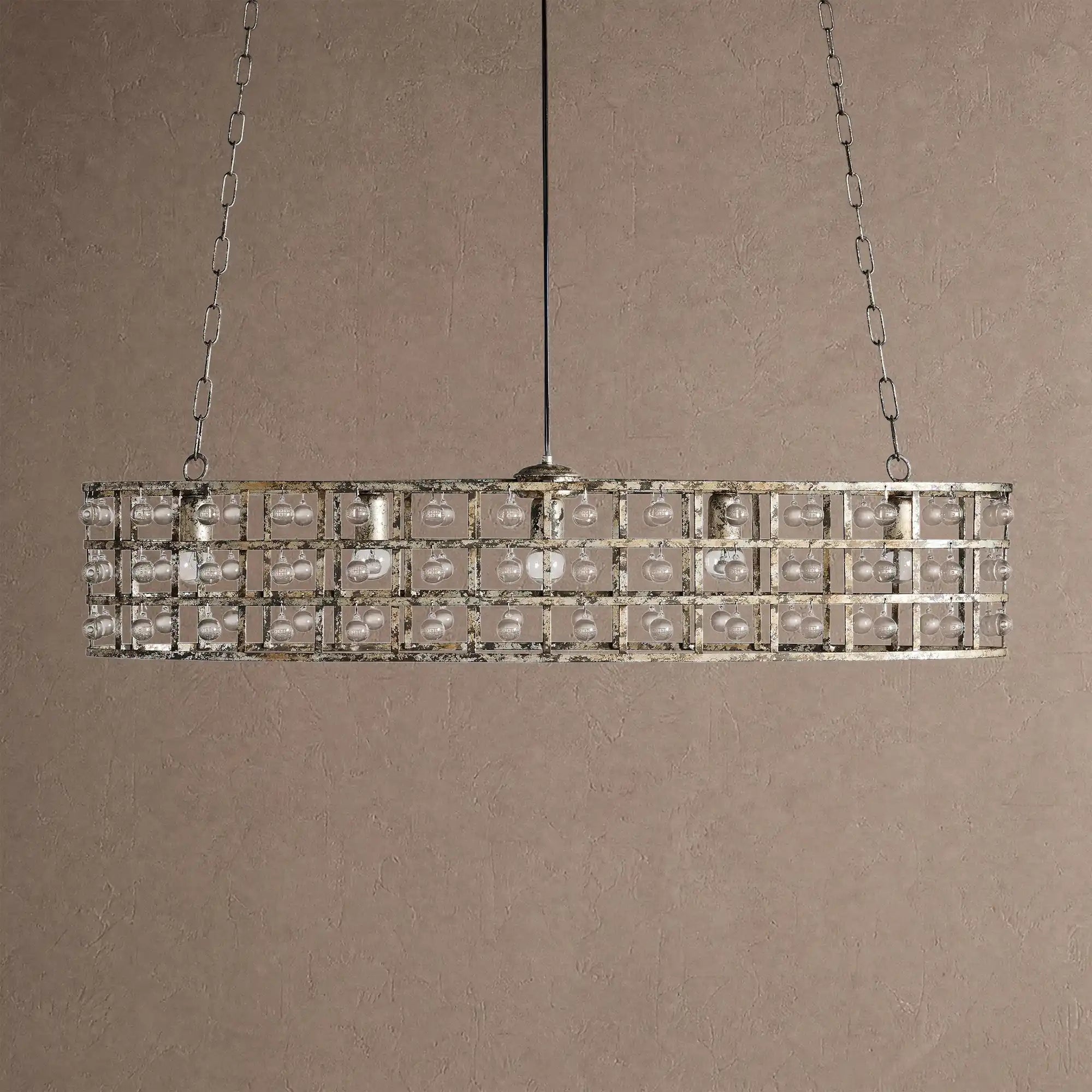 La Caged 5-Light Oval Chandelier