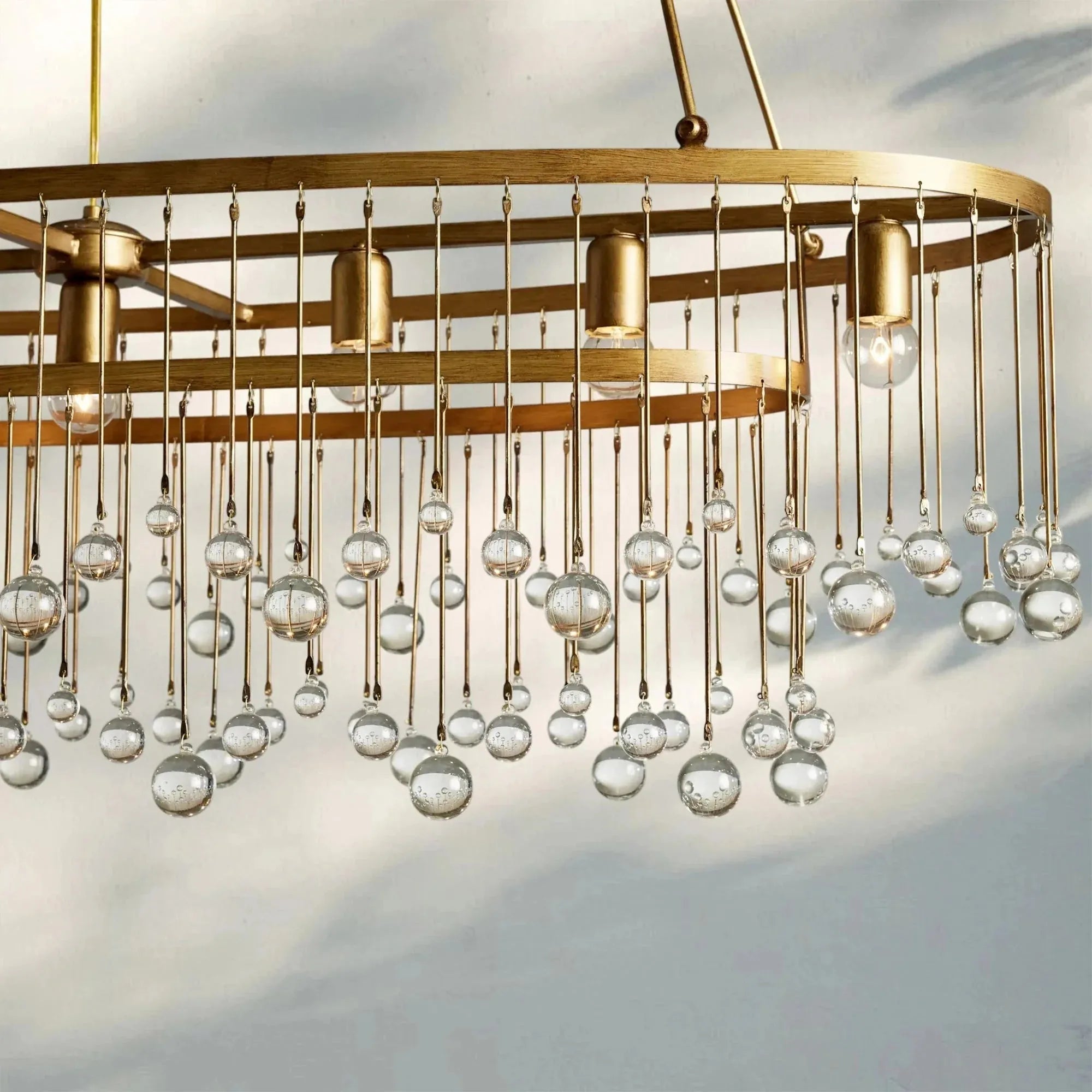 Aubrey 7 Light Oval Chandelier