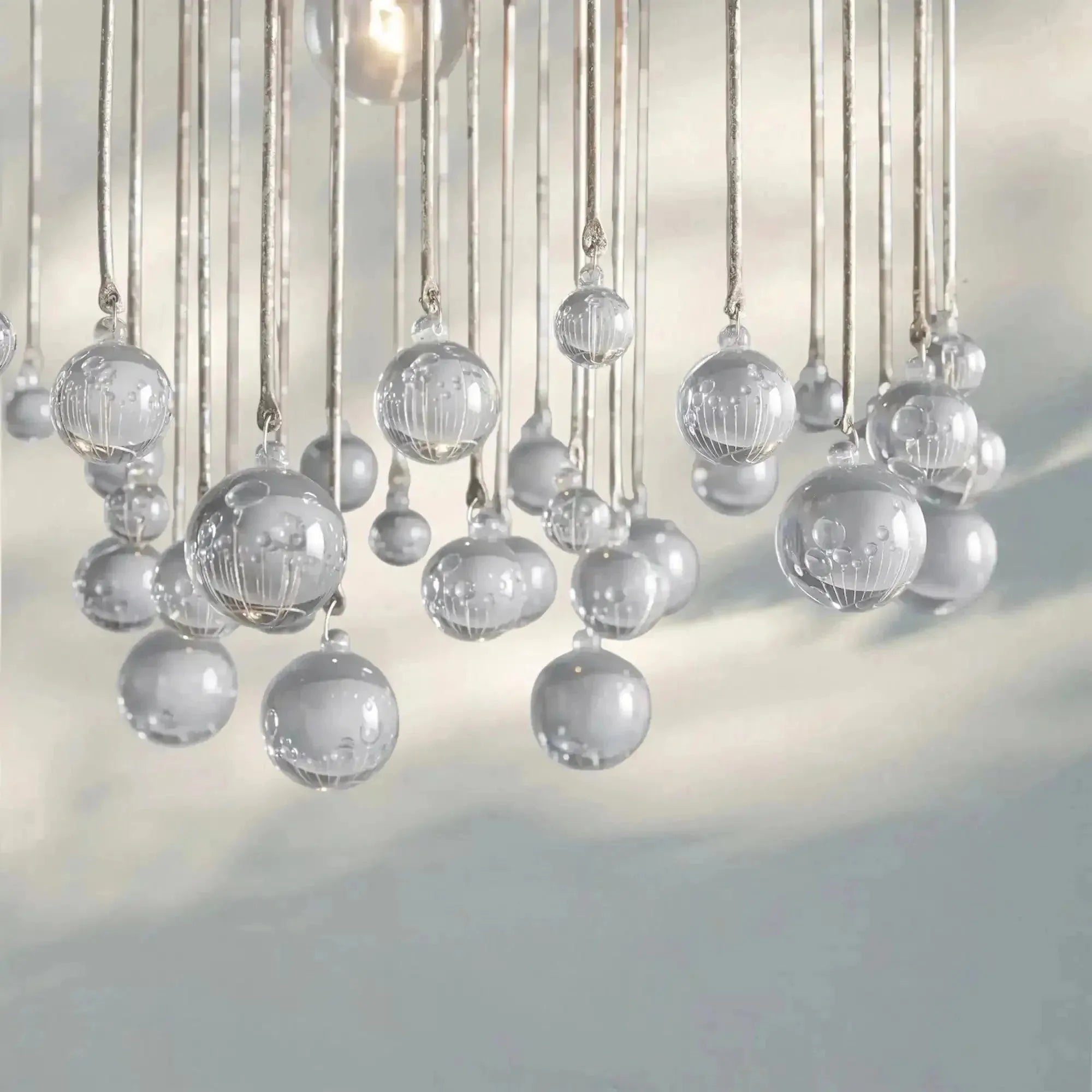 Aubrey Modern Crystal Ball Pendant Lamp