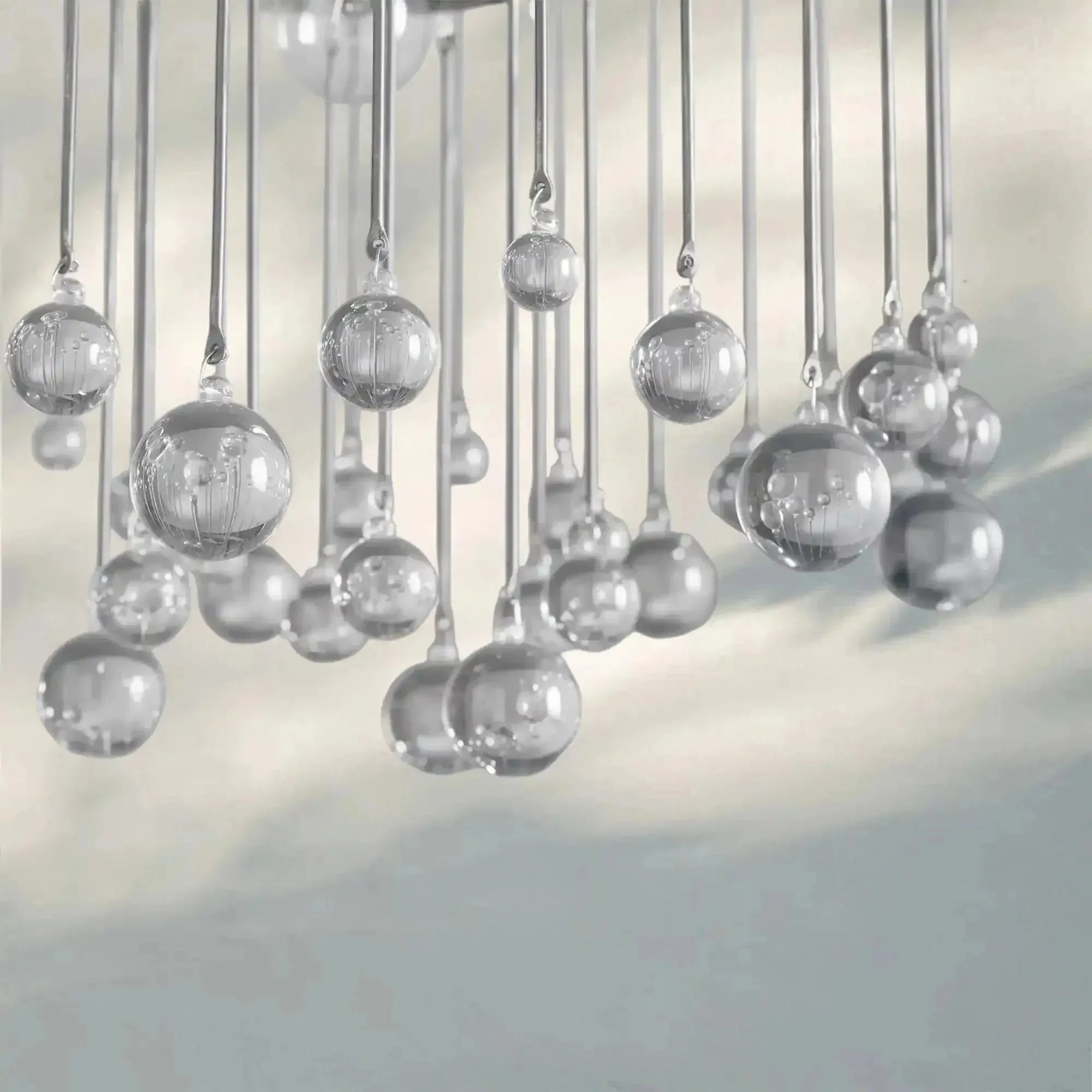 Aubrey Modern Crystal Ball Pendant Lamp