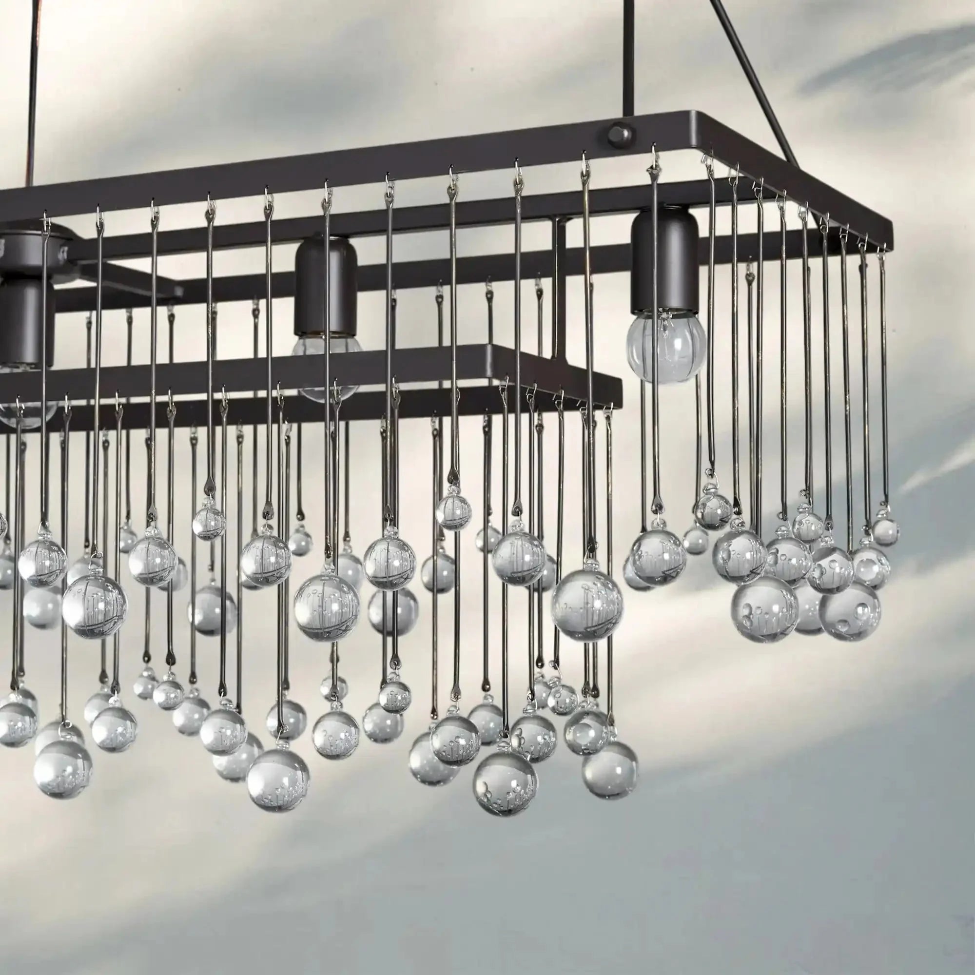 Aubrey Rectangular Chandelier 47''60''