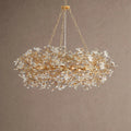 Fiore Crown Crystal Branch Chandelier 39" 48" 60“