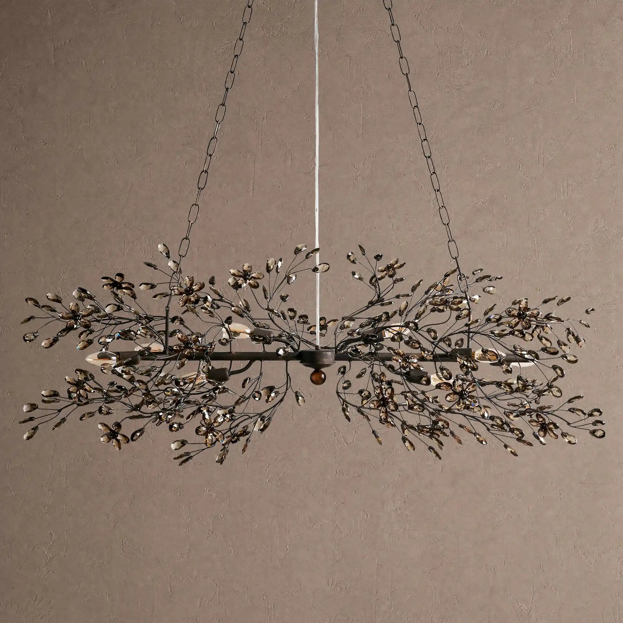 Fiore Linear Chandelier 43" 51" 68"W