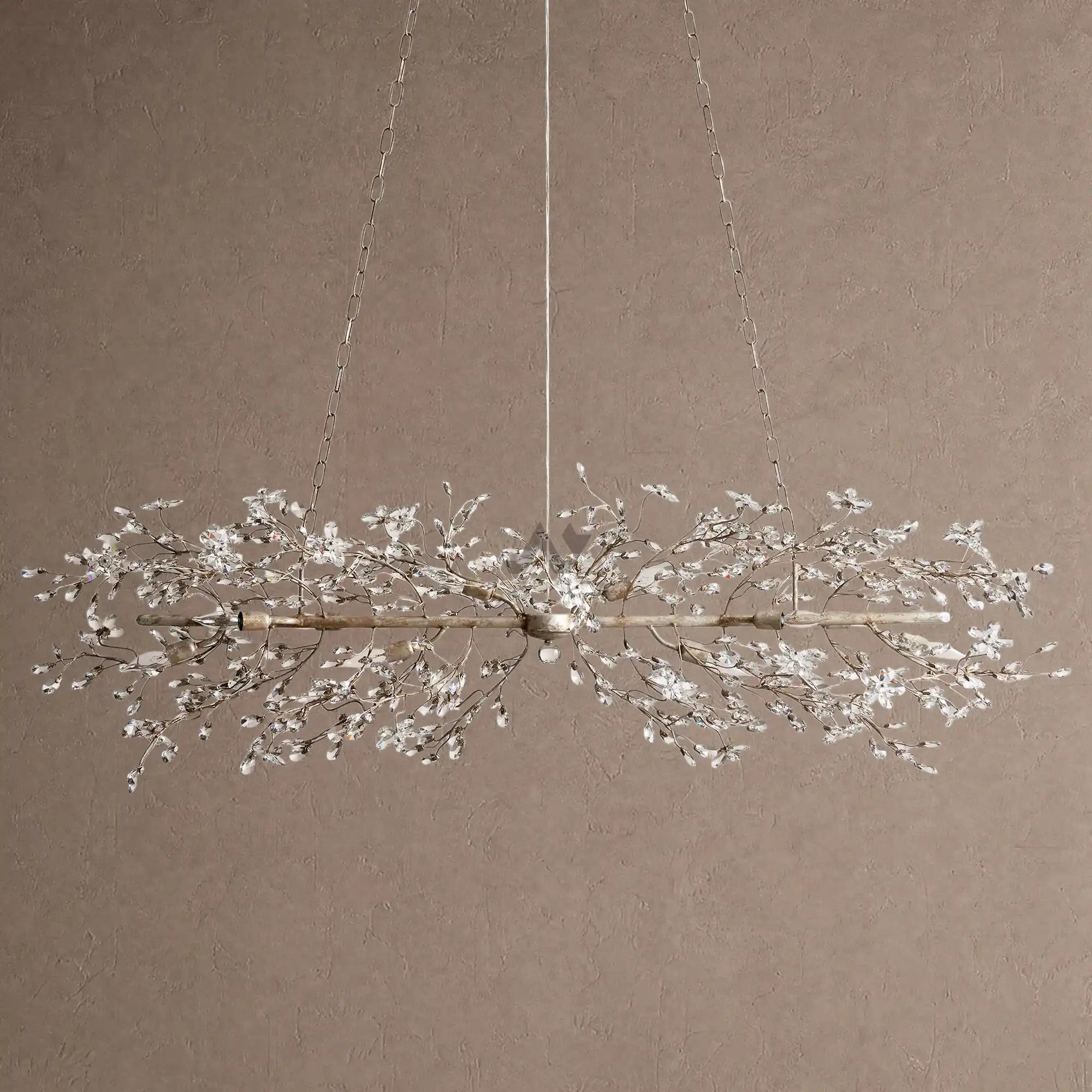 Fiore Linear Chandelier 43" 51" 68"W