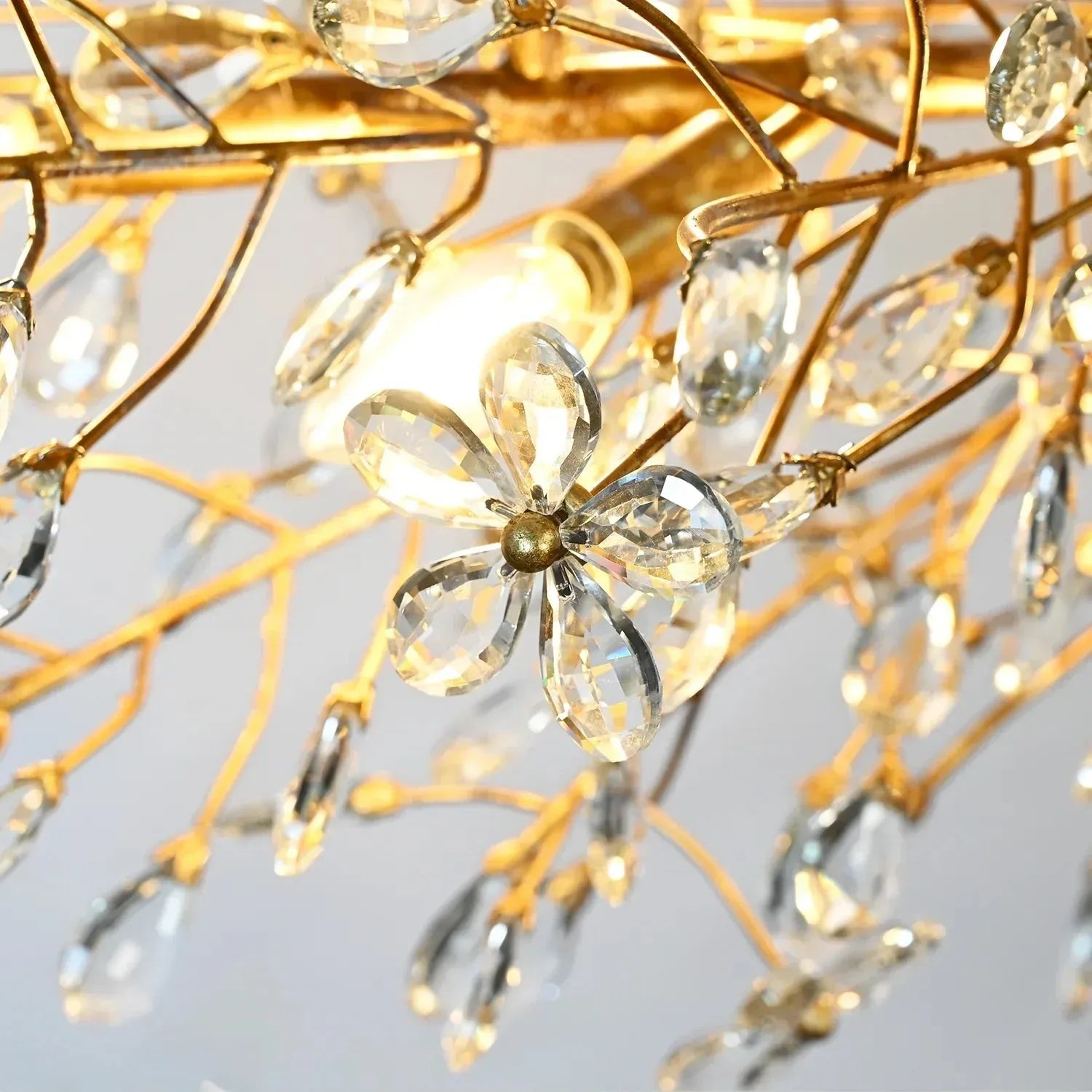 Fiore Linear Chandelier 43" 51" 68"W