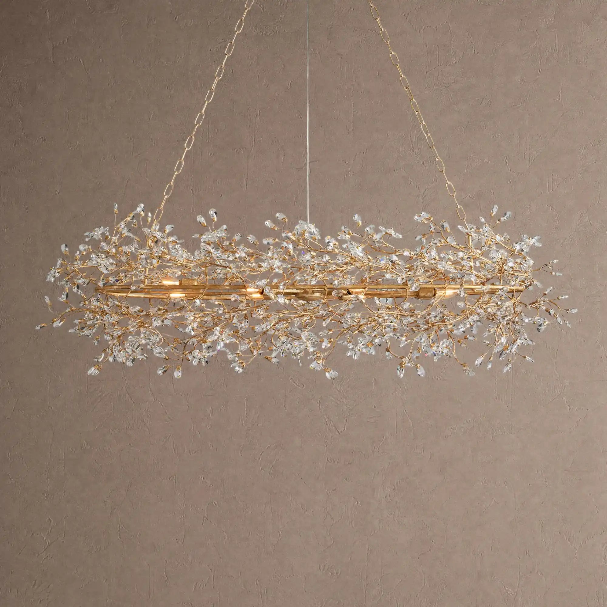 Fiore Oval Chandelier 62'' 74''