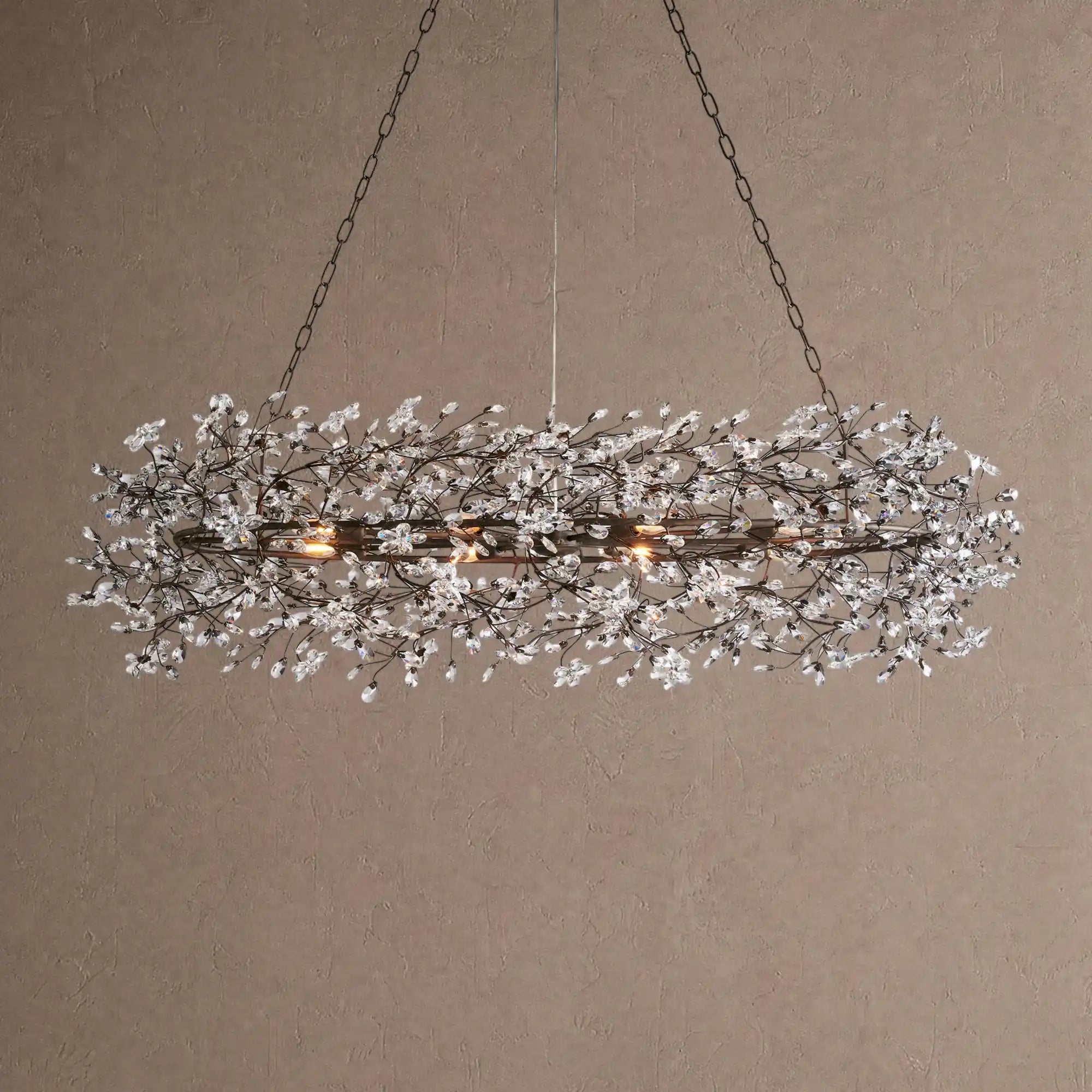 Fiore Oval Chandelier 62'' 74''