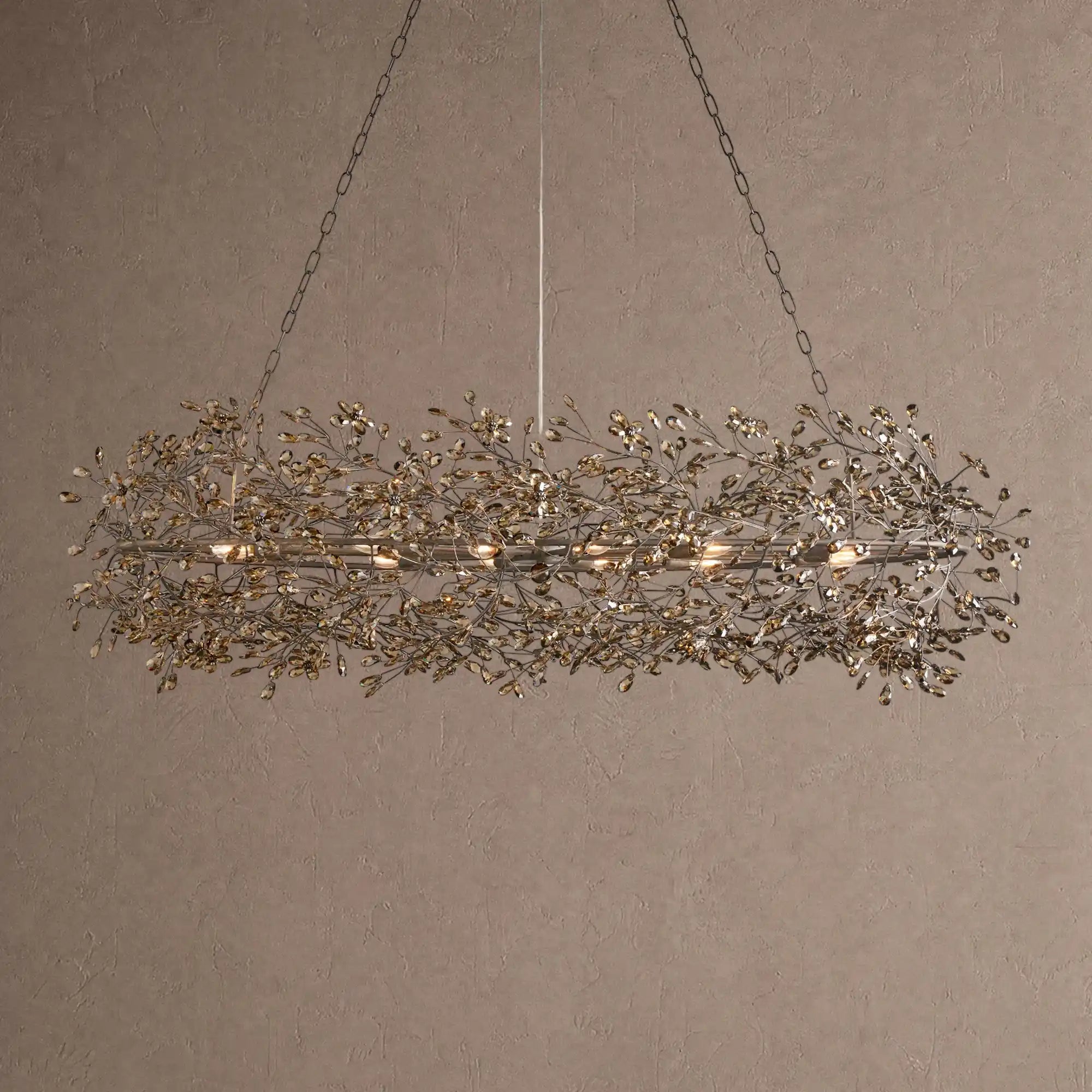 Fiore Oval Chandelier 62'' 74''