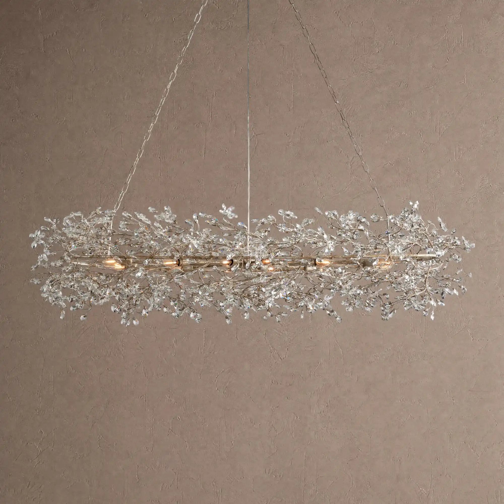 Fiore Oval Chandelier 62'' 74''