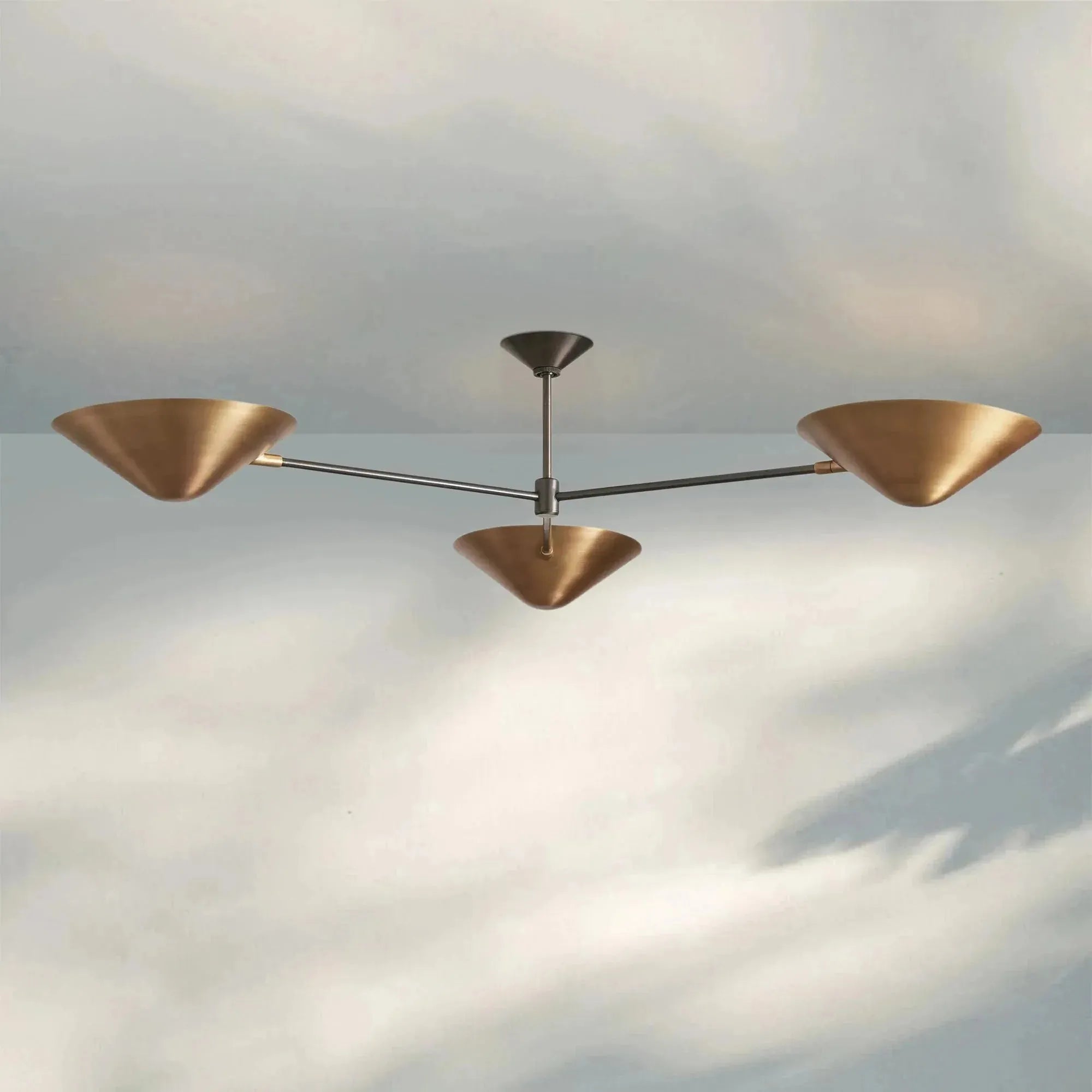 Simms 3-Light Flush Mount