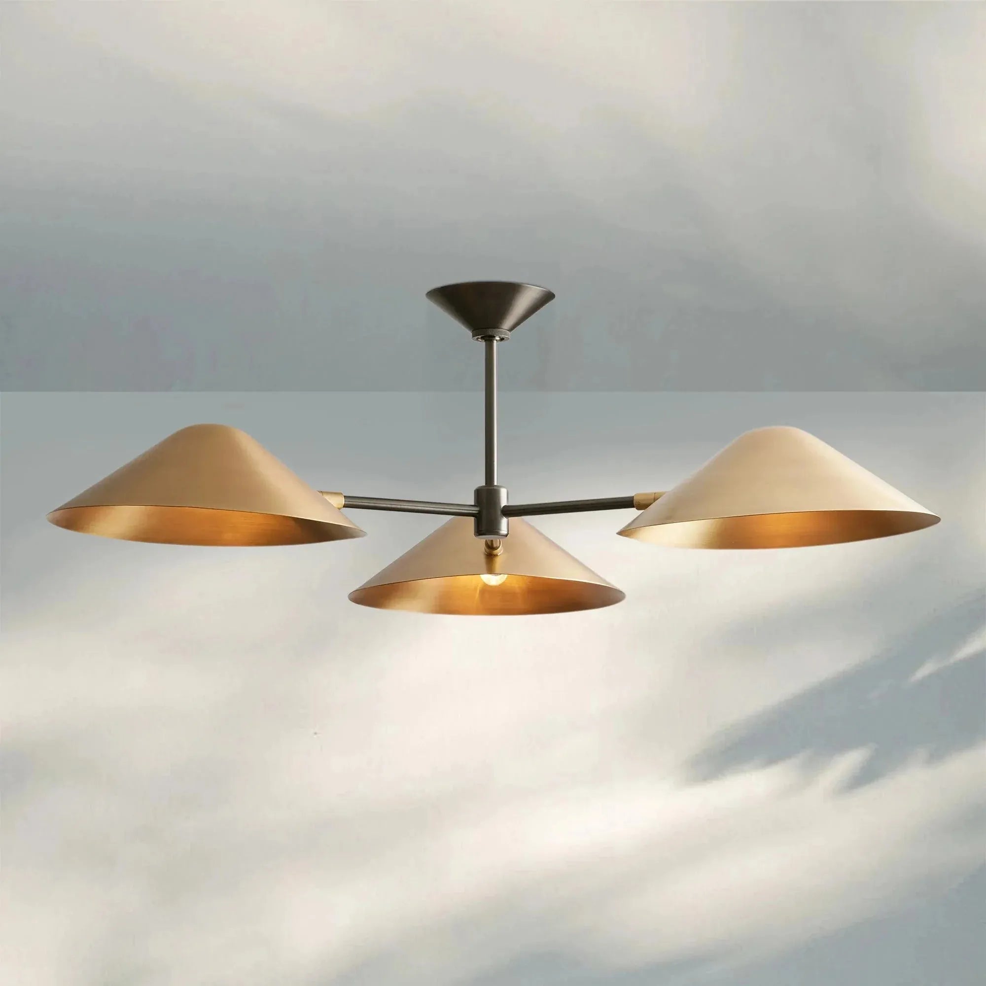 Simms 3-Light Flush Mount