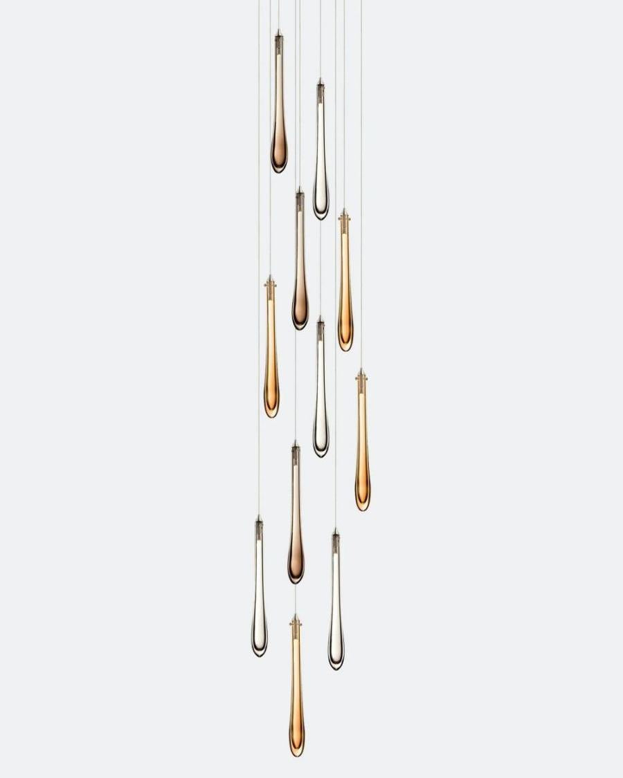 Dewdrop Round Chandelier-Chandelier-Briglighting
