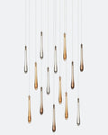 Dewdrop Rectangle Chandelier-Chandelier-Briglighting