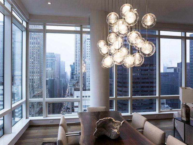Drizzle Rectangle Chandelier-Chandelier-Briglighting