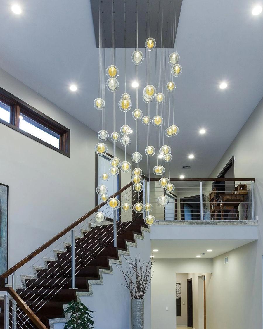 Drizzle Rectangle Chandelier-Chandelier-Briglighting
