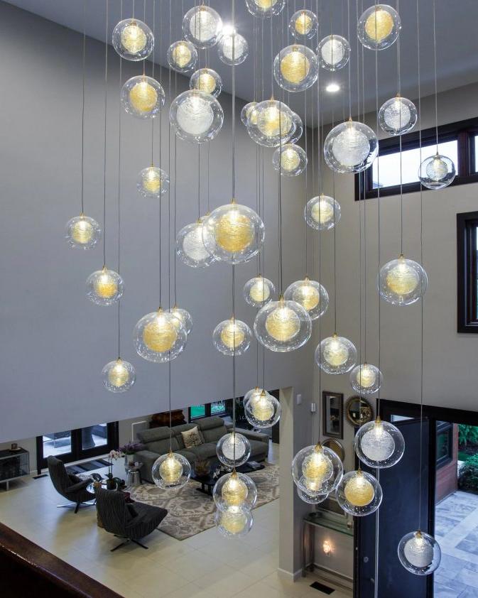 Drizzle Rectangle Chandelier-Chandelier-Briglighting