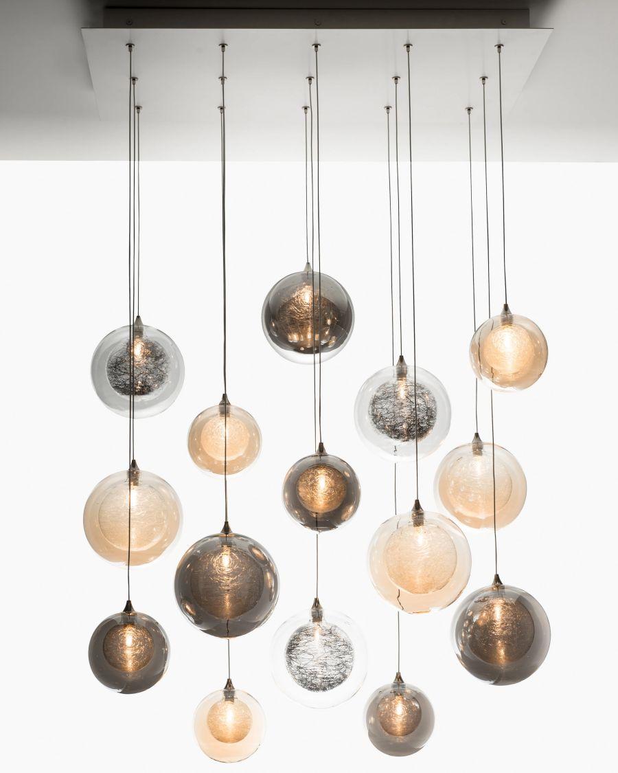 Drizzle Rectangle Chandelier-Chandelier-Briglighting