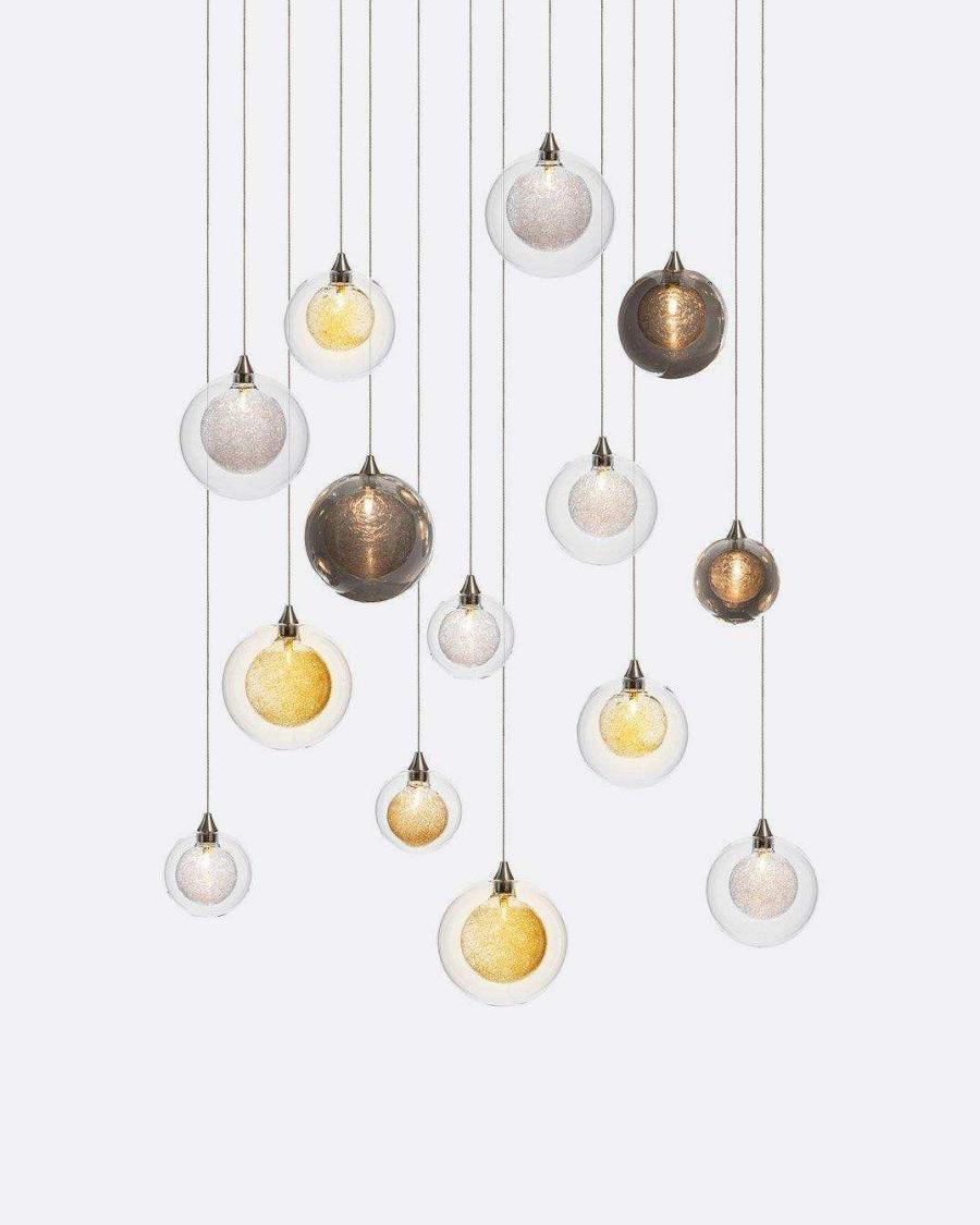Drizzle Rectangle Chandelier-Chandelier-Briglighting