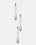 Dewdrop Small Round Chandelier-Chandelier-Briglighting