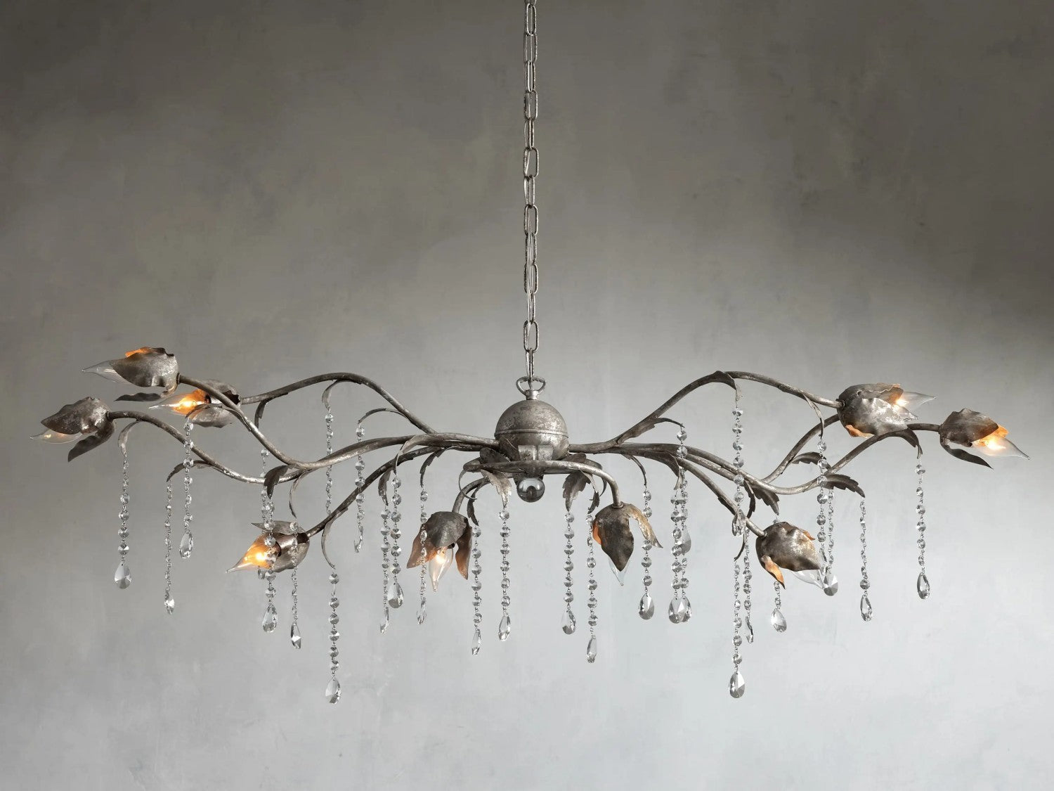 Uma Rectangular Chandelier-Chandelier-Briglighting