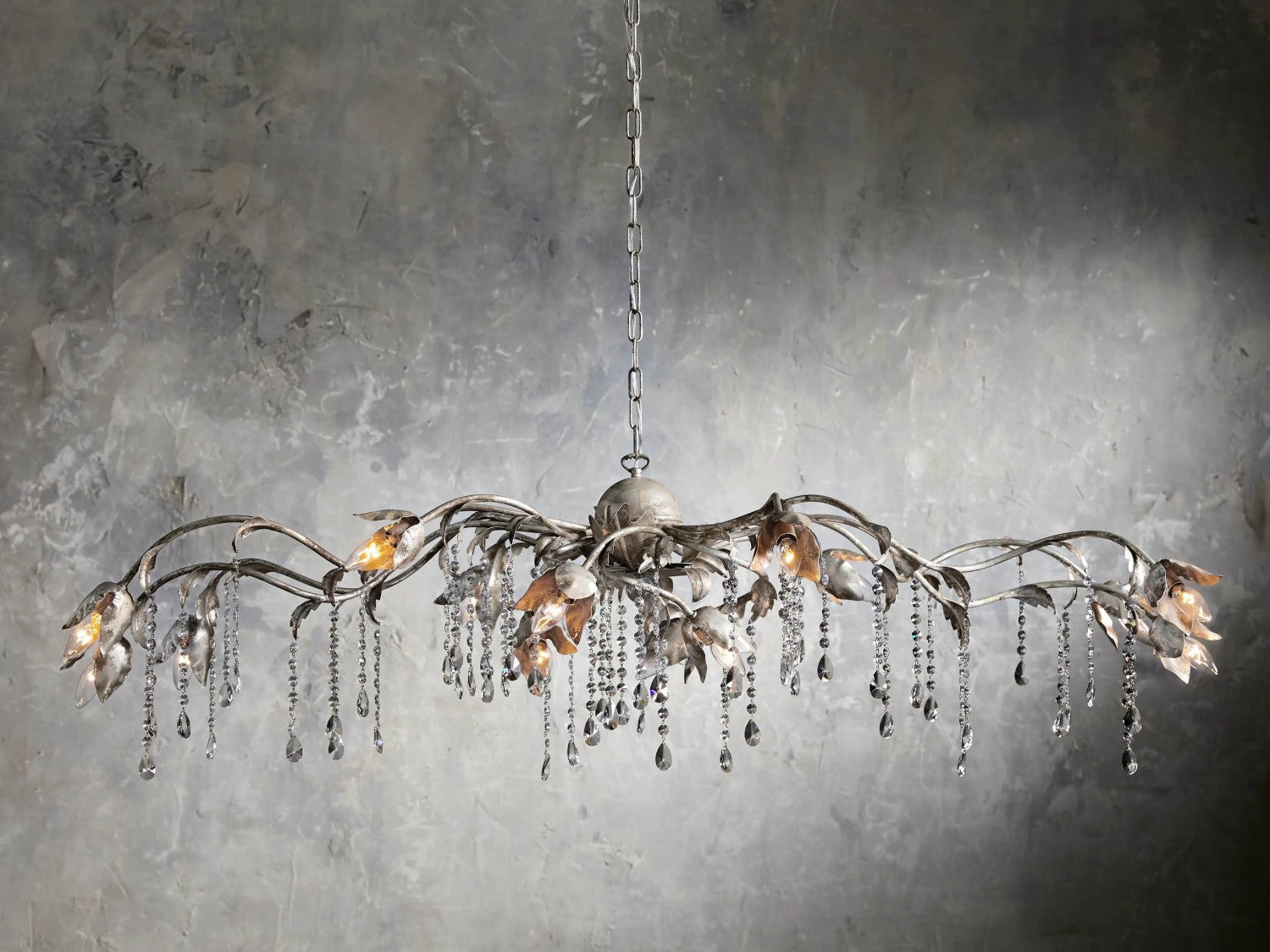 Uma Rectangular Chandelier-Chandelier-Briglighting