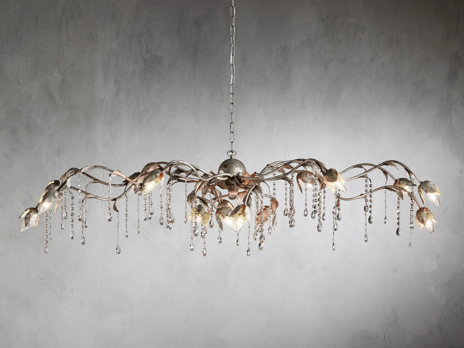 Uma Rectangular Chandelier-Chandelier-Briglighting