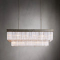 Eden Rectangular Chandelier-Chandelier-Briglighting