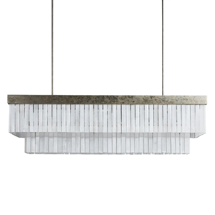 Eden Rectangular Chandelier-Chandelier-Briglighting