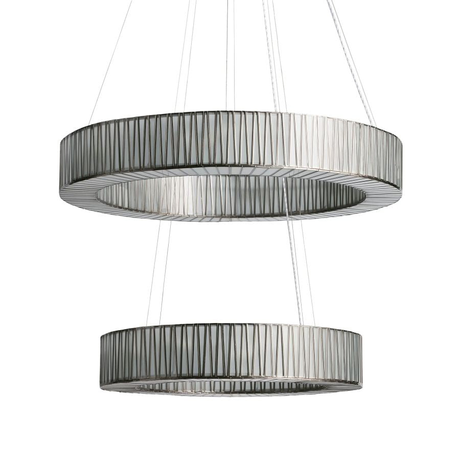 Forrest 2-Tier Round Chandelier-Chandelier-Briglighting