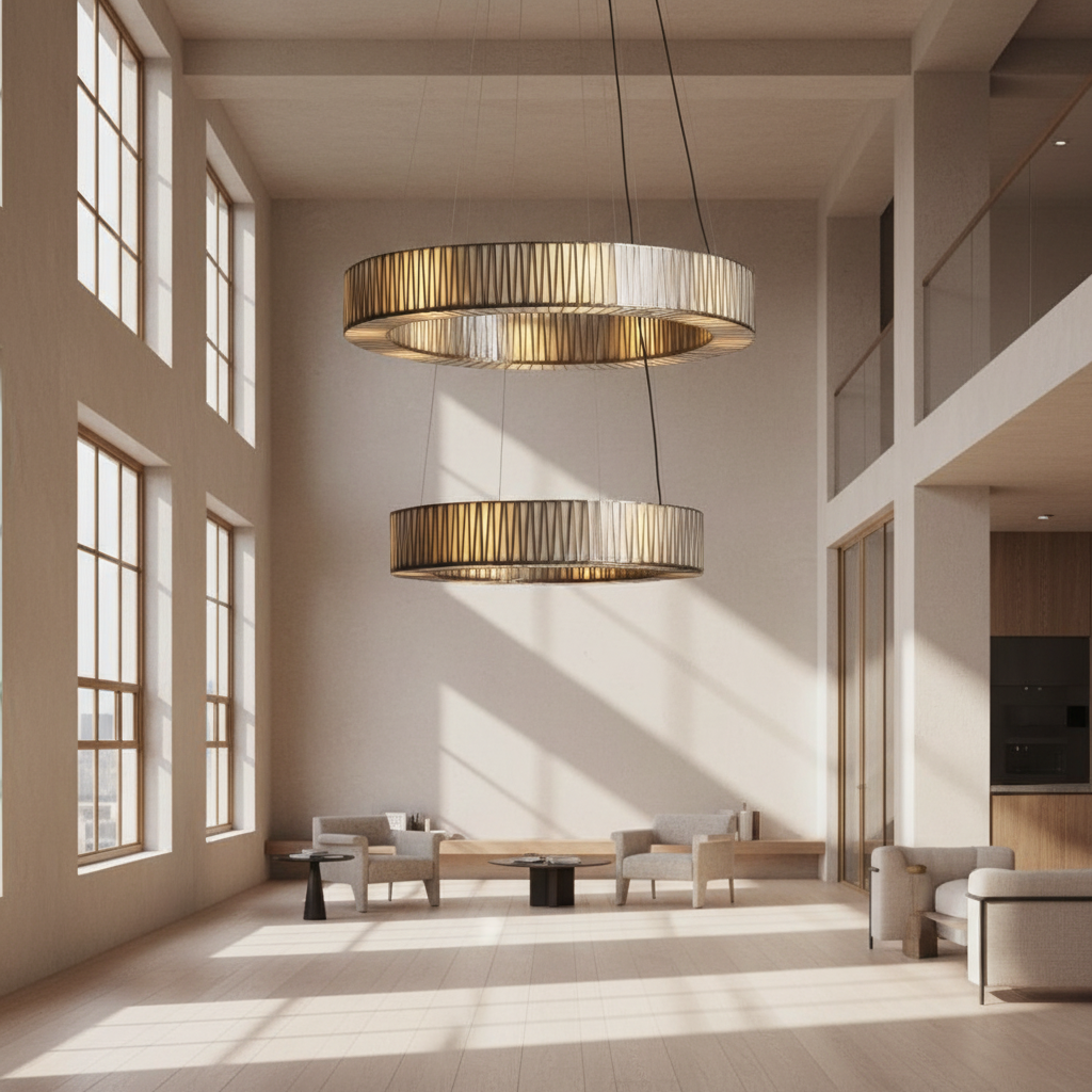 Forrest 2-Tier Round Chandelier-Chandelier-Briglighting